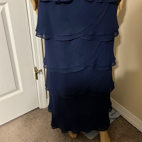 Jessica Howard Ladies Blue Dress Size 6 - Picture 4 of 8